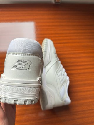 New Balance 550 Gris y Blanco