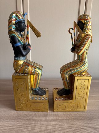 Statue Egizie Set 2 Pezzi