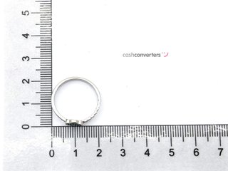 sortija plata 925mm con piedra con cuarzo