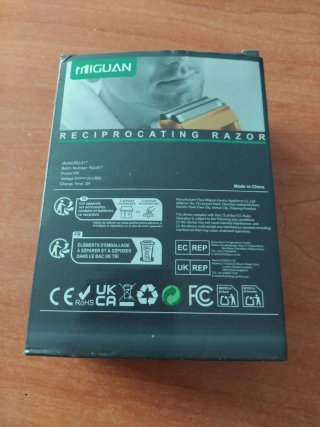 Afeitadora MIGUAN RQ-817 sin estrenar