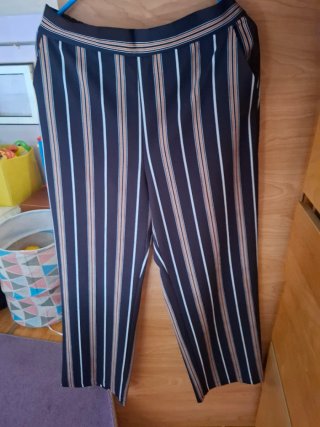 Pantalones rayas verticales