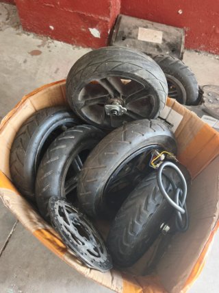 Piezas de patinete eléctrico