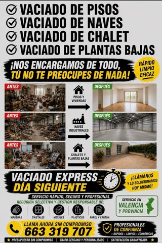 Vaciamos tu propiedad