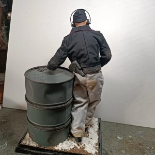 Diorama Tanquista Alemán WWII 1/6