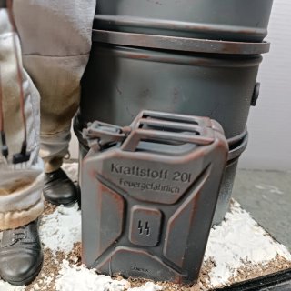 Diorama Tanquista Alemán WWII 1/6