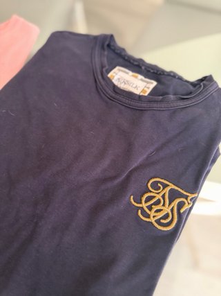 2 Camisetas SikSilk Azul y Rosa