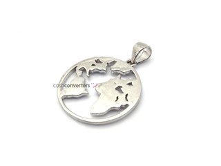 colgante plata 925mm