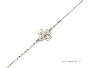 pulsera plata 925mm con piedra con circonita