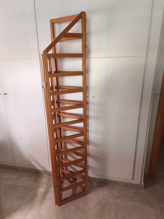 Biombo plegable madera