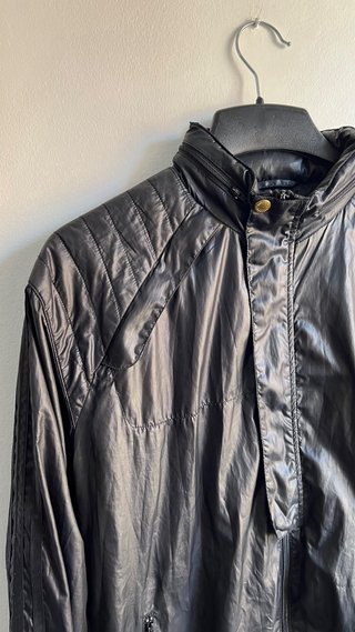 Chaqueta Cortavientos Adidas Biker Negra