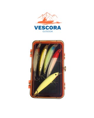 Pack 5 Señuelos Minnow Hundido VESCORA 11cm 18,6g