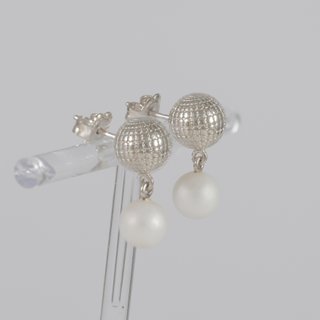 Pendientes Tous Plata 925 Perla Beach Disco