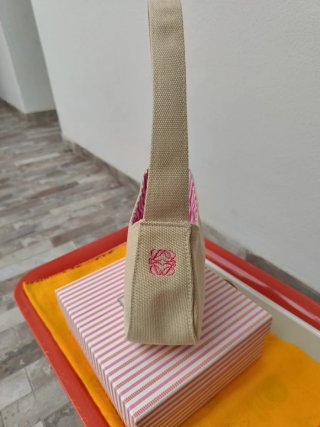 Bolso Loewe Perfume Beige y Rosa