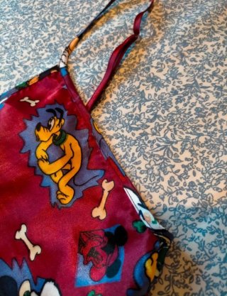 Camisón tirantes estampado Mickey y Pluto