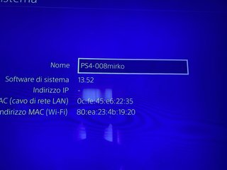 PlayStation 4 PS4 Sony Nera 500GB