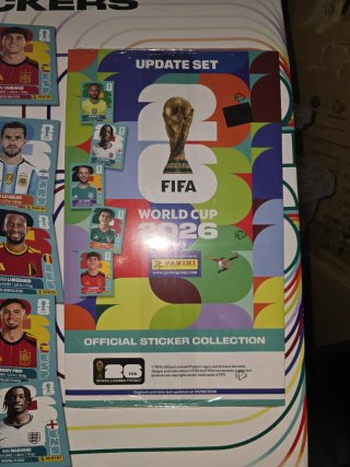Actualización Stickers Panini Mundial 2026
