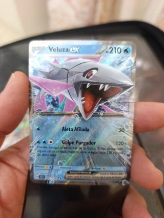 Carta Pokémon Veluza EX 210 PS