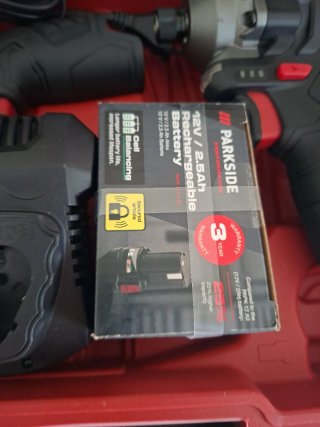 Pack Taladro Percutor Parkside 12V