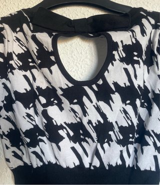 Tricot manga corta estampado