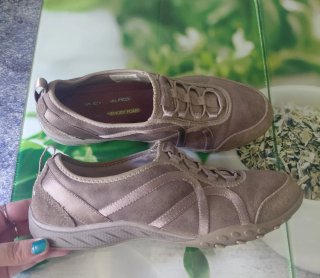Zapatillas Skechers Talla 37 Beige/Marrón