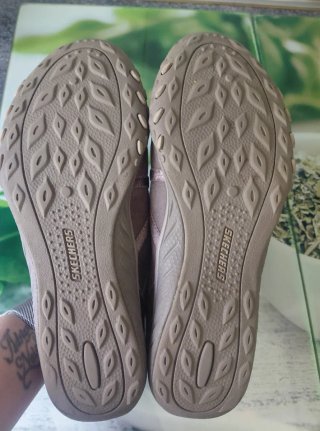Zapatillas Skechers Talla 37 Beige/Marrón