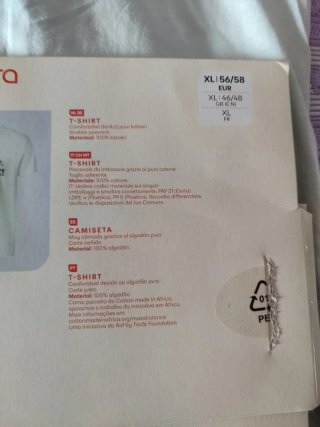 Camiseta a estrenar Talla XL
