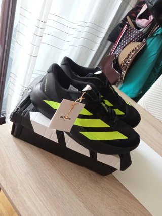 Adidas Adizero Zapatillas Negras y Verdes