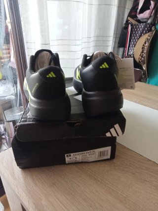 Adidas Adizero Zapatillas Negras y Verdes