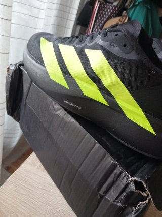 Adidas Adizero Zapatillas Negras y Verdes