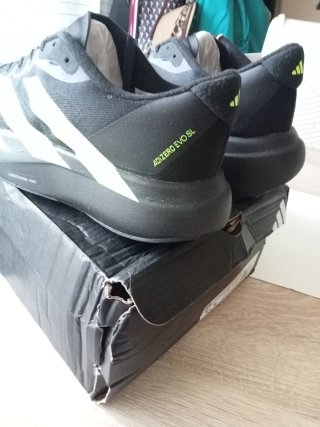 Adidas Adizero Zapatillas Negras y Verdes