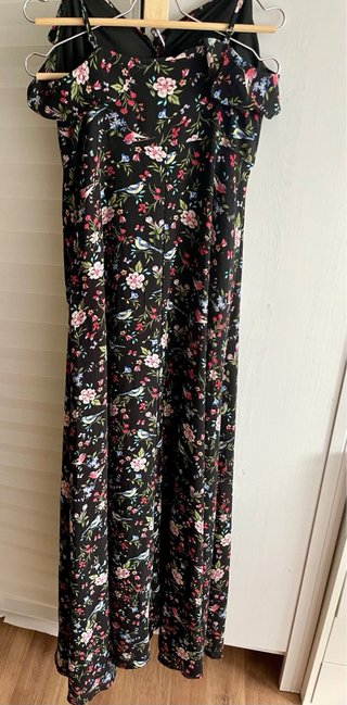Vestido largo floral Liquorish