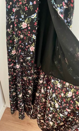 Vestido largo floral Liquorish
