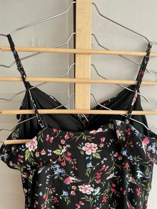 Vestido largo floral Liquorish