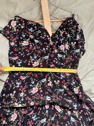 Vestido largo floral Liquorish