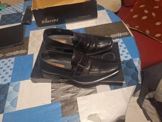 Zapato Baerchi Hombre Negro Talla 40