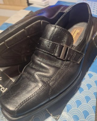 Zapato Baerchi Hombre Negro Talla 40