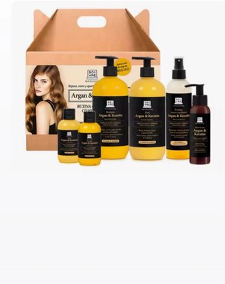 Pack Cabello Argan y Keratina SOIVRE