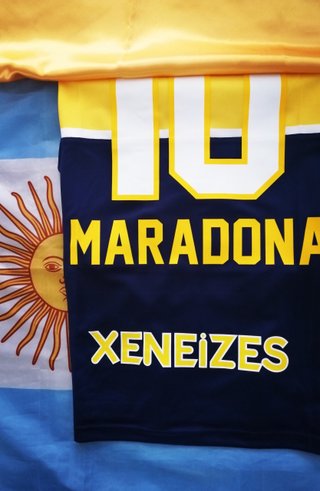 Maglia Boca Juniors Maradona 1997 Tg. M