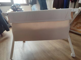 Minicuna con colchón y funda