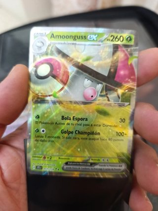 Carta Pokémon Amoonguss EX 260 PS
