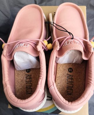 Zapatillas Koala Bay tela rosa talla 38