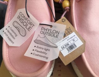 Zapatillas Koala Bay tela rosa talla 38