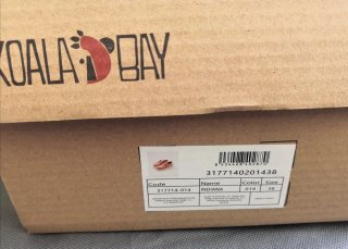 Zapatillas Koala Bay tela rosa talla 38