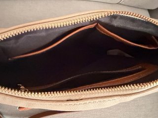 Bolso Misako negro y beige