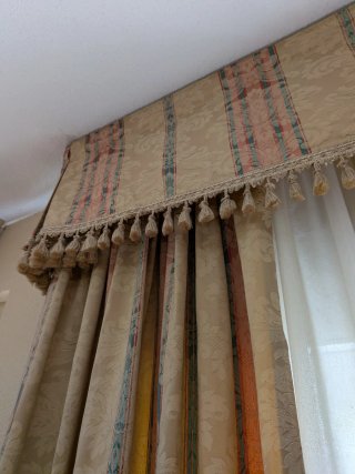 Tende vintage beige