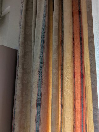 Tende vintage beige