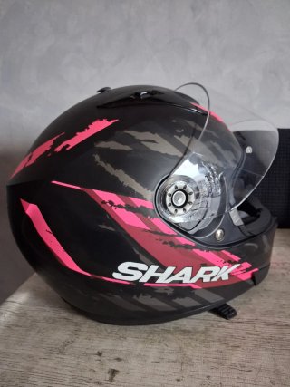 Casco Shark Ridill Oxyd S Negro/Rosa