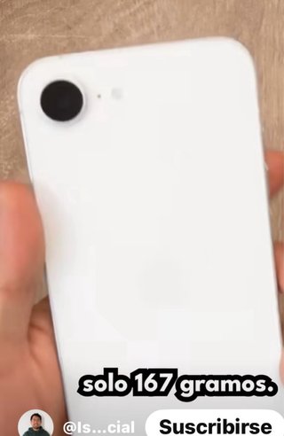 iPhone 16e 250mg blanco