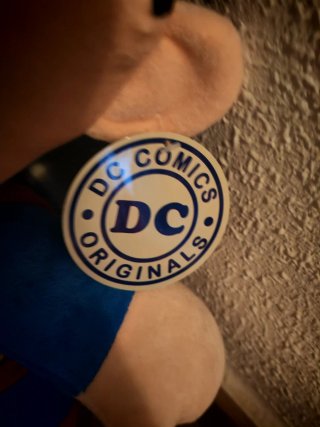 Pack 2 muñecos Peluche Superman y Batman DC Comics