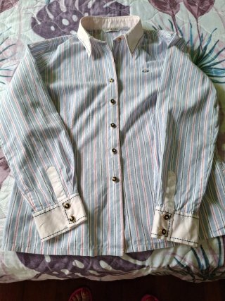 Camisa Punto Roma Rayas Mujer